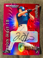 2002 Donruss The Rookies Jason Hart Rookie Crusade Auto Autograph Card /500 Rare