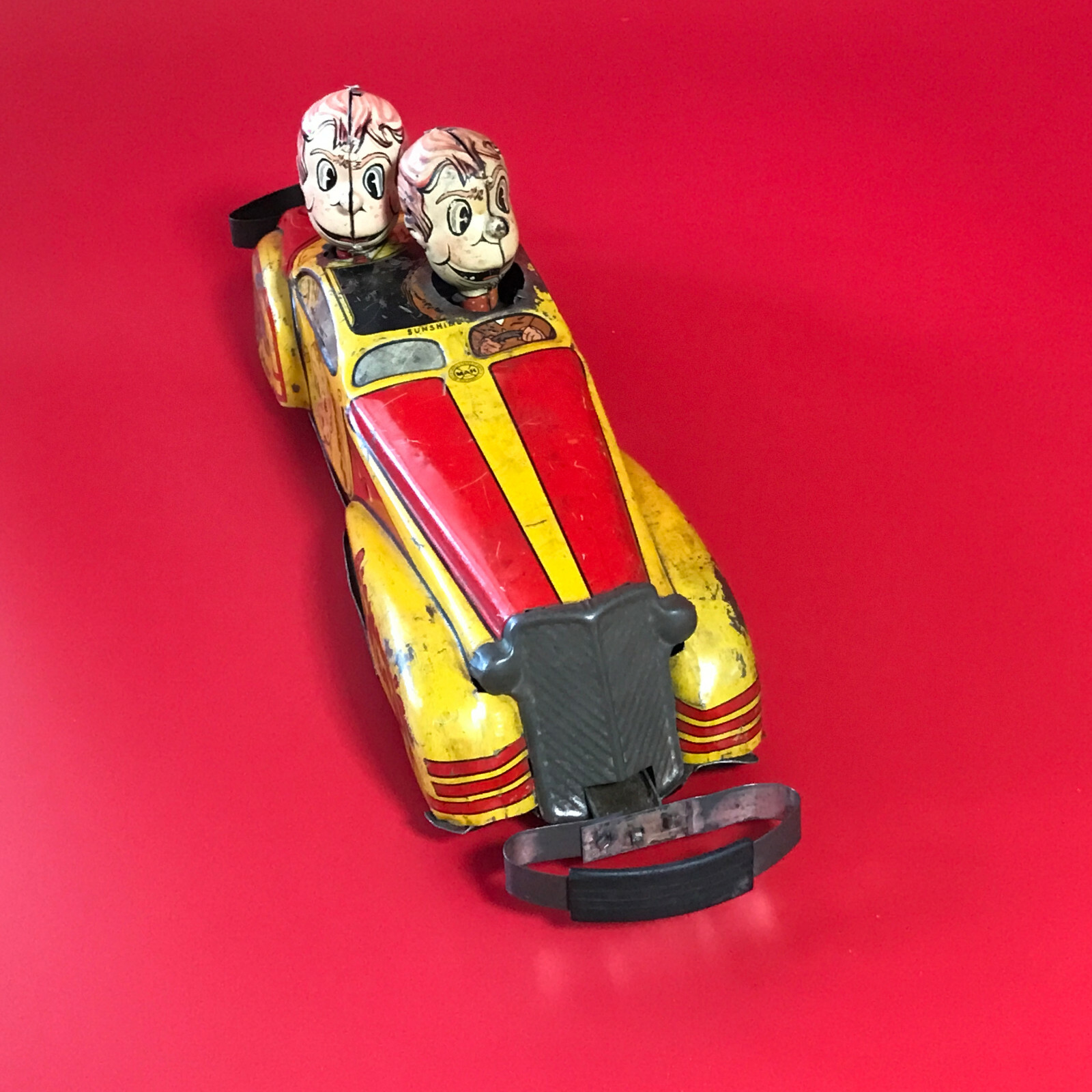 Marx Blondie's Jalopy Sunshine Car vintage tin wind up toys 1930's eBay
