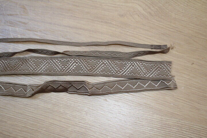 Ribbon 4 different type band for uniforms and caps Hungarian People's Army