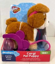 Play Right Pull Along Puppy Corgi Pet Puppy 18m+ Imagination and Role Play New
