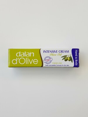 Dalan d'Olive Pure Olive Oil Intensive Cream, Hand Body Moisturising Cream20ml