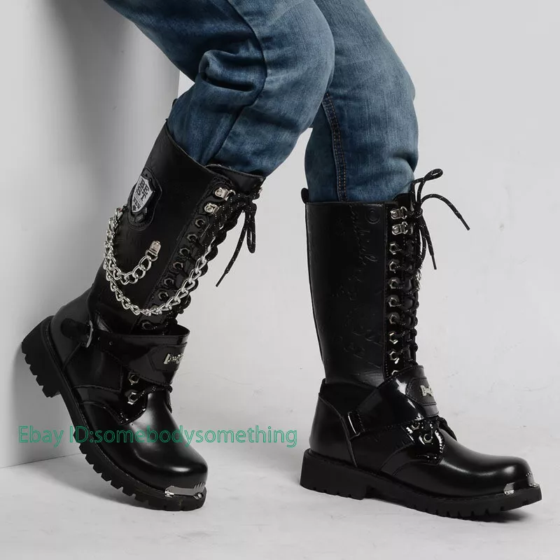 Male gothic hotsell boots