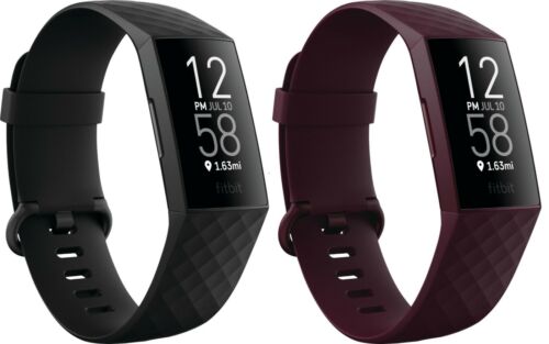 Fitbit Charge 4 Fitness Activity Tracker - Built-In GPS, Touchscreen, Swim Proof