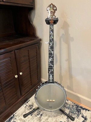 Gold Tone WL-250 White Ladye Openback Banjo Vintage Brown