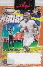 2022 Leaf Valiant Take it to the House BRIAN ROBINSON Clear Proof 1/1