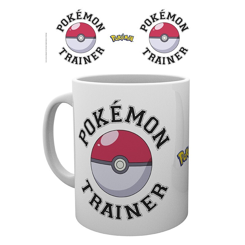 Pokemon Trainer Pokal Keramik Mug 320ml. Abystyle