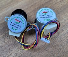 2 W Motor W-24BYJ DC5V geared motor 4 Phase 5 Wire White Plug