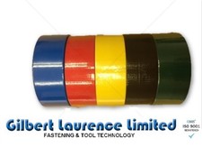 48mm x 40m Duck Duct Gaffa Gaffer Waterproof Adhesive Repair Cloth Tape 5 Colour