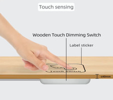 LED Touch Dimmer - unter der Oberflaeche montiert - 12-24V - Schnellversand