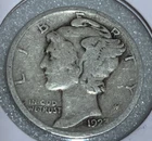 1923 Mercury Dime, Fine Condition 90% Silver, Free Shipping With  Five Items A2