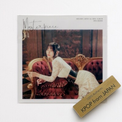 MOMO MISAMO Masterpiece Solo CD + DVD + Photocard Postcard