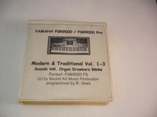 YAMAHA PSR9000/PSR9000Pro - SUONI NUOVI + tiranti organo vol. 1 - Vol. 3!!!