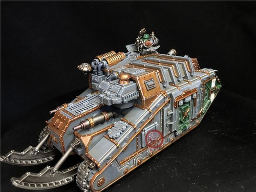 Fuerzas del Emperador DPS pintado Solar Auxilia Dracosan Transporte Blindado 4320 - Imagen 11 de 12