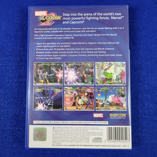 ps2 MARVEL vs CAPCOM 2 Game Playstation PAL Version - Bild 3 von 5