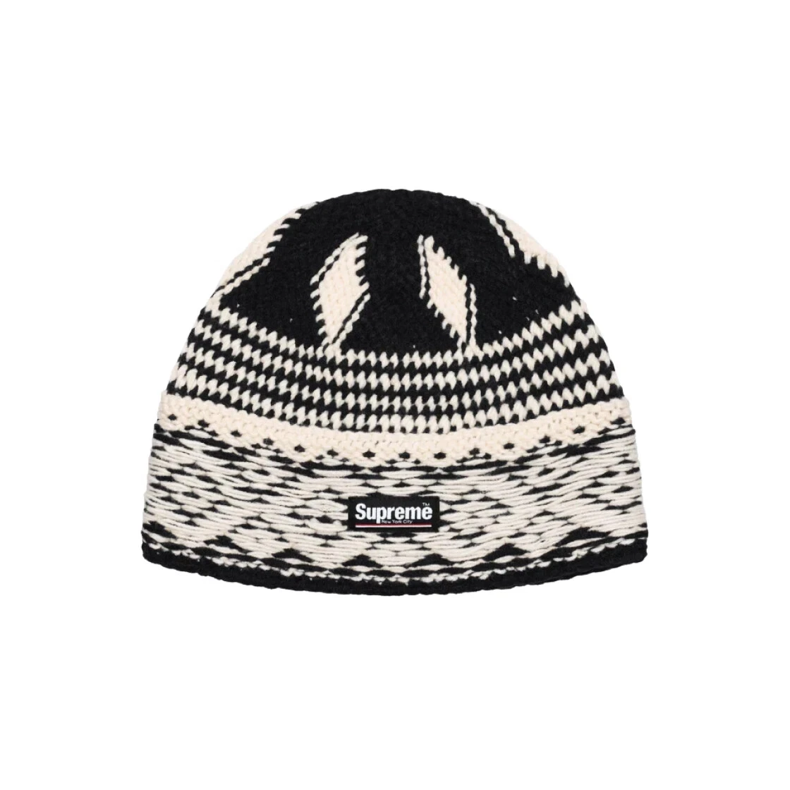 Bonnet noir Supreme Diamond   24FW  