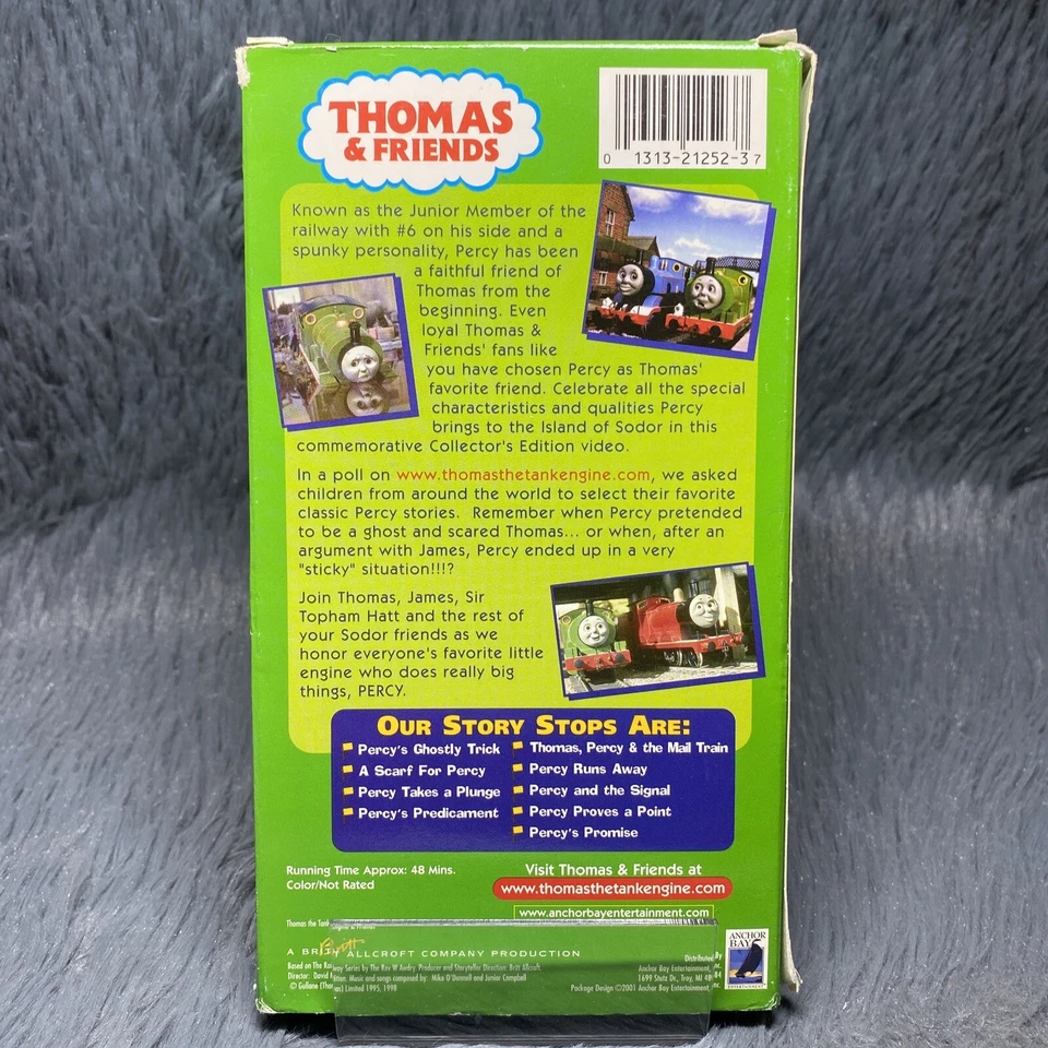 Thomas & Friends VHS Tape 1998 Best of Percy Collectors Edition Classic Train - Image 4 of 4