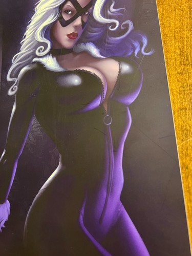 Sideshow Collectibles - BLACK CAT RARE EXCLUSIVE ART PRINT ONLY - Picture 3 of 6
