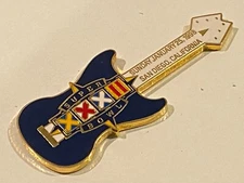 Green Bay Packers Super Bowl XXXII Game Pin Guitar January 25, 1998 01/25/98