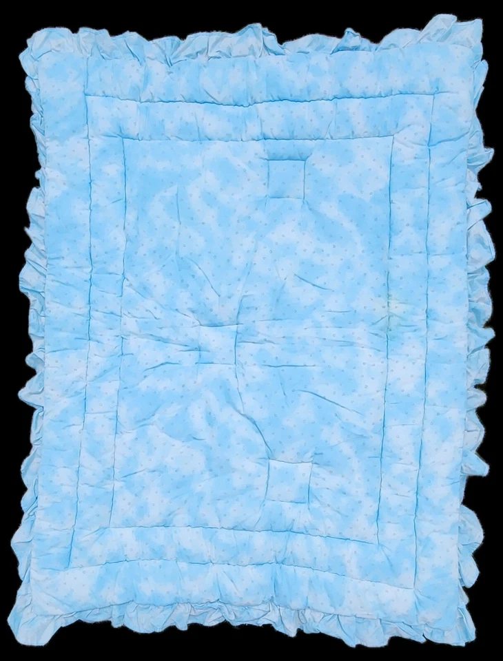 Manta de bebé Debbie Mumm Kidsline panel de edredón alfabeto ABC juguetes estrellas niños línea Foto 3 de 4