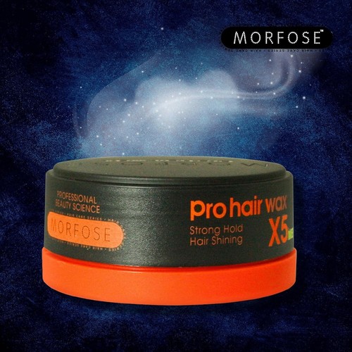 Morfose Prohair Wax X5 Men Strong Hold Hair Shinning Pro Wet Hair Gel Wax 150ml - Picture 3 of 7