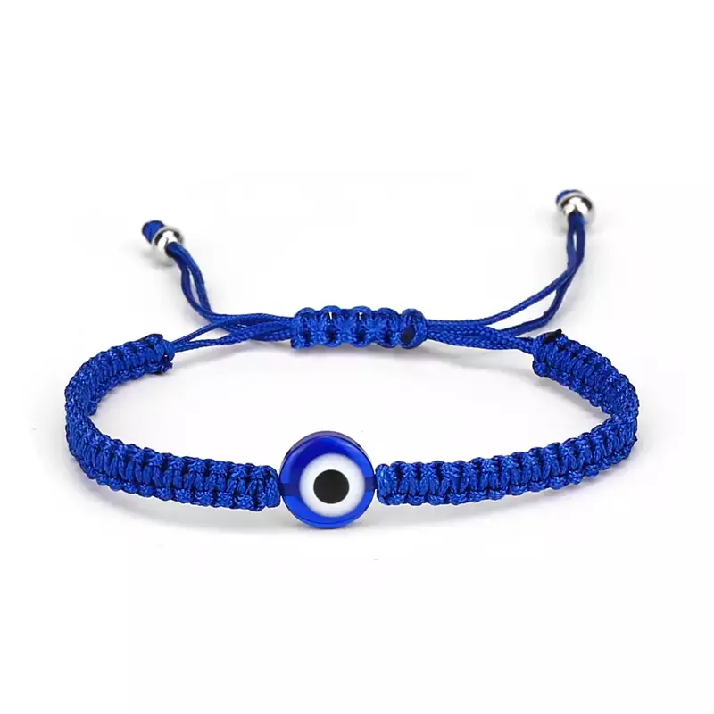 Silver Evil Eye Bracelet, Light Blue Evil Eye Nazar Greek Jewelry, Mat –  Sirioti Jewelry