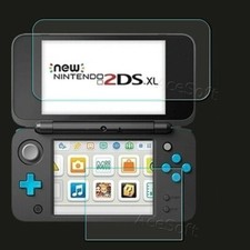 Bubble-Free 9H Hardness Tempered Glass Screen Protector Flim for Nintendo 2DS XL