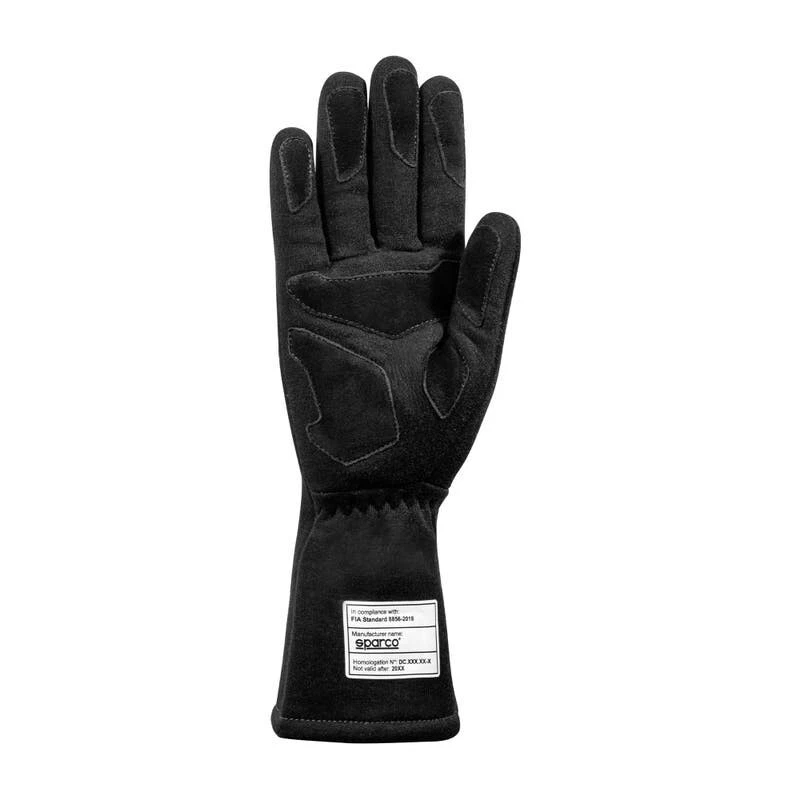 Sparco Guantes Tierra Ignífugos Negros 001366 Homologado Fia 8856-2018 -sfi - Imagen 2 de 4