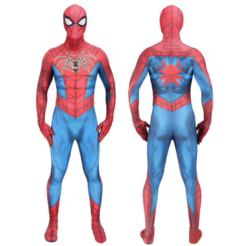 その他 @SPIDER-MAN UPGRADED SUIT 100%&400% Upgraded All New Spider-Man Jumpsuit Spiderman Suit Cosplay