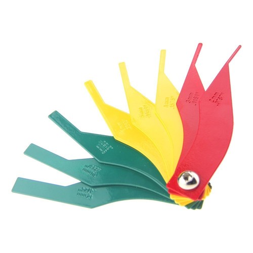 Colour Coded Brake Lining Thickness Level Gauge Brake Adjusting 8 Piece