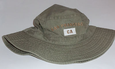 San Francisco GORE-TEX Lined iridescent green Bucket Hat Drawstring Medium Gore Tex Bucket Hat - Etsy main image 2