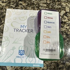 Beachbody PortionControl 7-Piece Container Kit 2B Mintset Tracker Fast Shipping