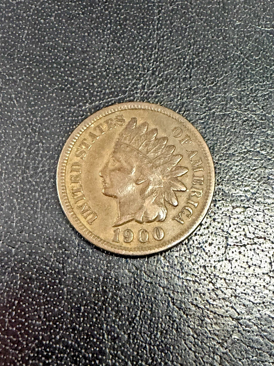Circulated 1900 Year Indian Head Small Cents (1859-1909) for sale