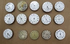 15 Antique Pocket Watch Movements; Hampden, Waltham, Hamilton, Illinois Large