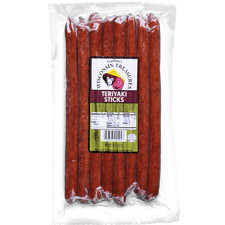 1/2 POUND BIG TERIYAKI Pork & Beef Meat Snack Sticks by Gardner's - One 8 oz
