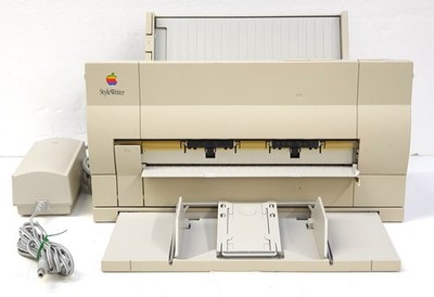 Apple StyleWriter Drucker Modell M8000 Vintage Retro 90er Defekt