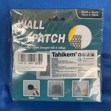 Quick & Permanent Repair 5-Pack 4'' x 4'' (10x10cm) Self-Adhesive Wall Patch Kit