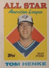 1988 Topps #396 Tom Henke