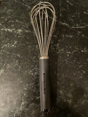 KitchenAid Stainless Steel Balloon Whisk Black Handle Kitchen Utensil