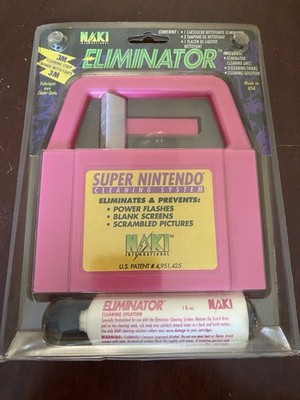 Naki Eliminator Super Nintendo Cleaning System (Sealed)