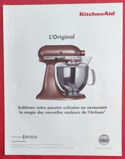 Publicité de presse: Electroménager Robot Multifonction Cuisine KITCHENAID