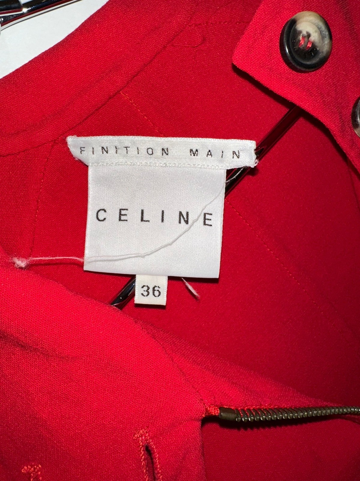 Celine Red Jacket - image 2