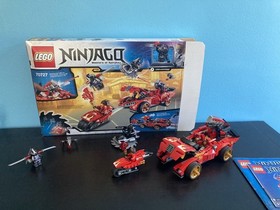LEGO NINJAGO Rebooted 70727 X-1 Ninja Charger 100% Complete W/ Minifigs & Box