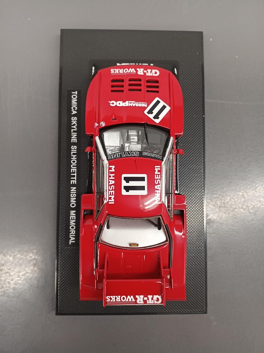 ミニカー EBBRO P-4 SKYLINE SUPER SILHOUETTE Mini GT 1:64 Nissan LB-ER34 Super Silhouette SKYLINE Black