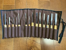 Vintage 14pc Wood Carving Chisel/Gauge V-Parting Tools Set All Made In W Germany
