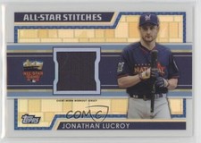 2014 Topps Chrome Update Mega Box All-Star Stitches Jonathan Lucroy #ASCR-JL 1n0