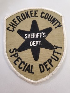 Vintage Cherokee County Sheriff's Office in North Carolina