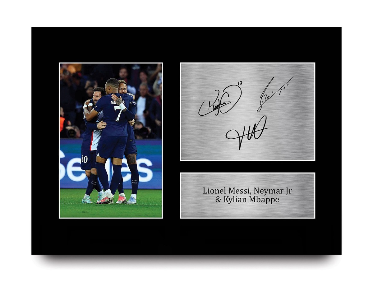 レジェンド　ガリー・リネカー　トッテナム　証明書付き　　直筆サイン入りフォト Mbappe Messi Neymar PSG Signed Autograph Photo Memorabilia Gift