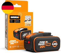 Worx WA3644 Original Powershare Pro Akku 20V, Li-Ion, 4,0 Ah
