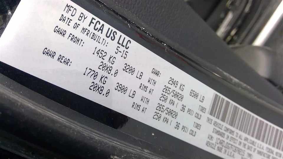 Dodge Durango 2015 3.6L Transfer Case 4906 - Image 4 of 4