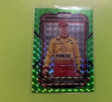 2023 Prizm Racing Joey Logano Reactive Green Prizm 218/249 Nascar